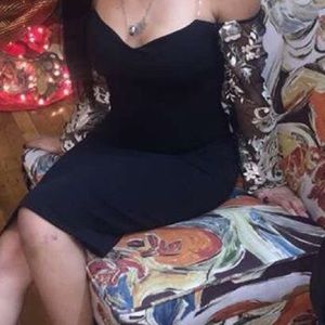 Off the shoulder gala dress